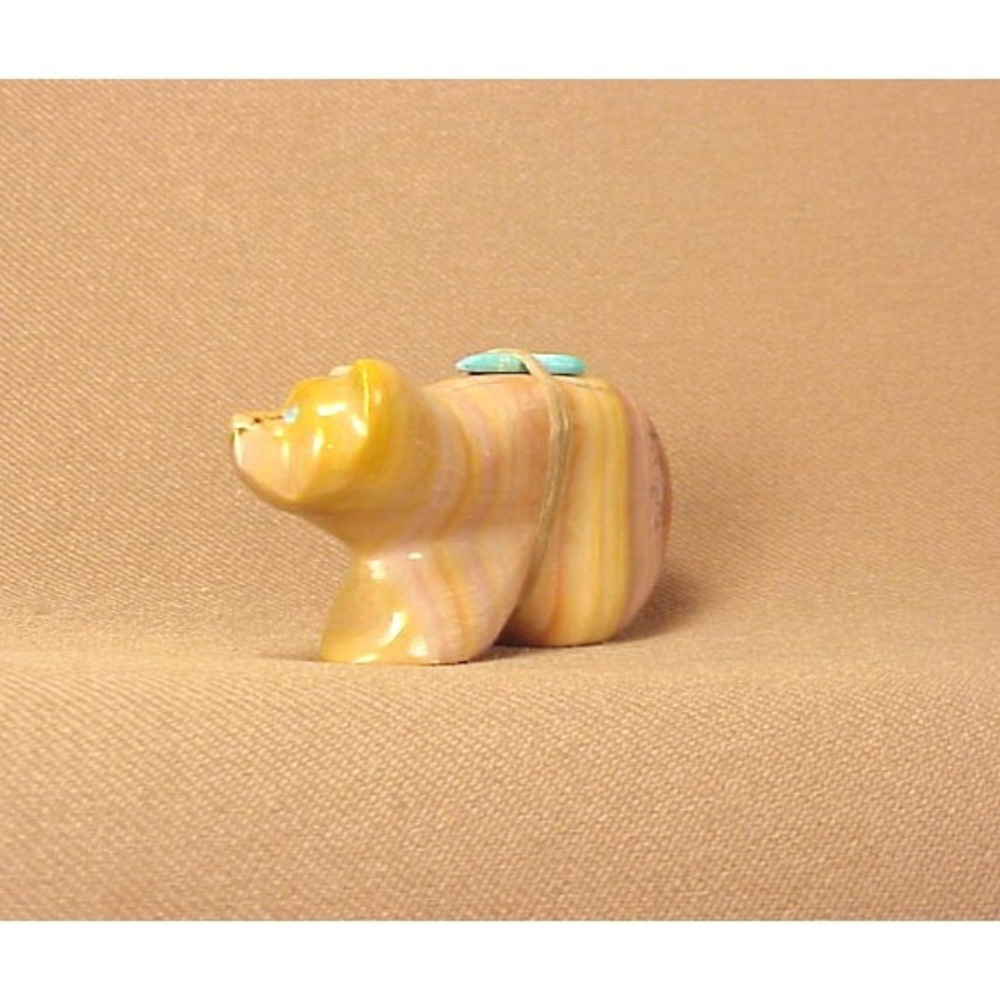 ZUNI Native American Pueblo  Elegant BEAR Eddington Hannaweeka‎  #556FFF